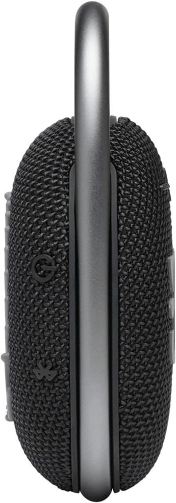 JBL Clip 4: Portable Speaker with Bluetooth, Built-in Battery, Waterproof and Dustproof Feature - Black (JBLCLIP4BLKAM)